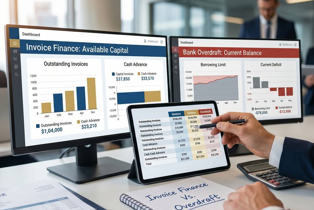 Invoice Finance Vs. Overdraft: Which Option Is Best For Your Business?