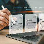 professional-managing-digital-invoices-financial-documents-laptop